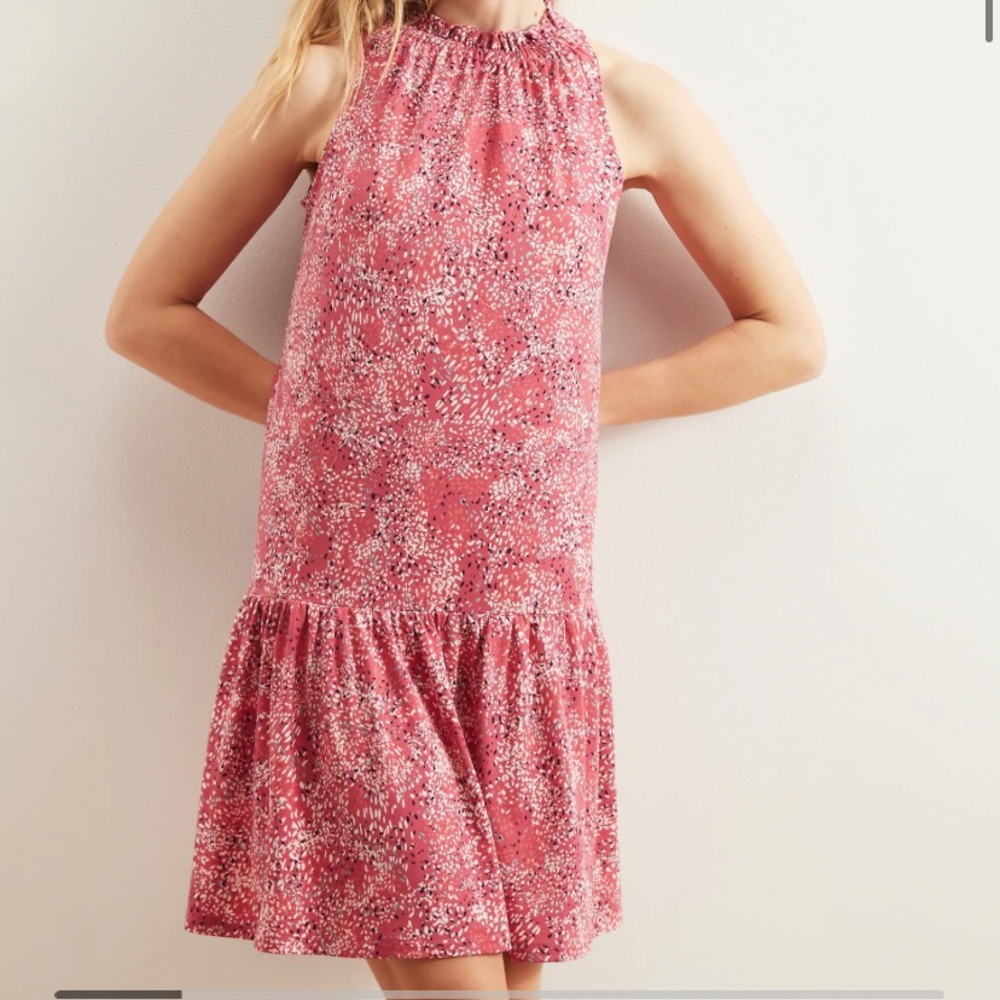 Banana Republic Knit Flounce Shift Dress
